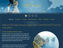 Tablet Screenshot of capriboats.com